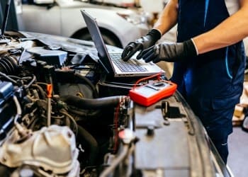 Digital inspection at Allied Auto Services — included in every membership